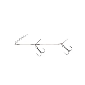 Balzer SHIRASU 1x7 Steel Rig Double Flachwasser-System (Stinger)
